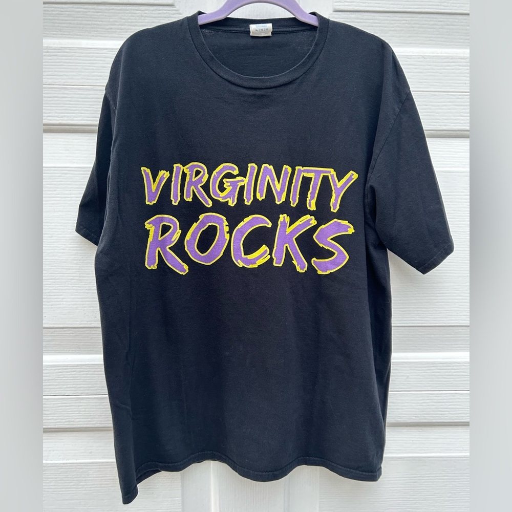 Bold ‘Virginity Rocks’ Tee 😉